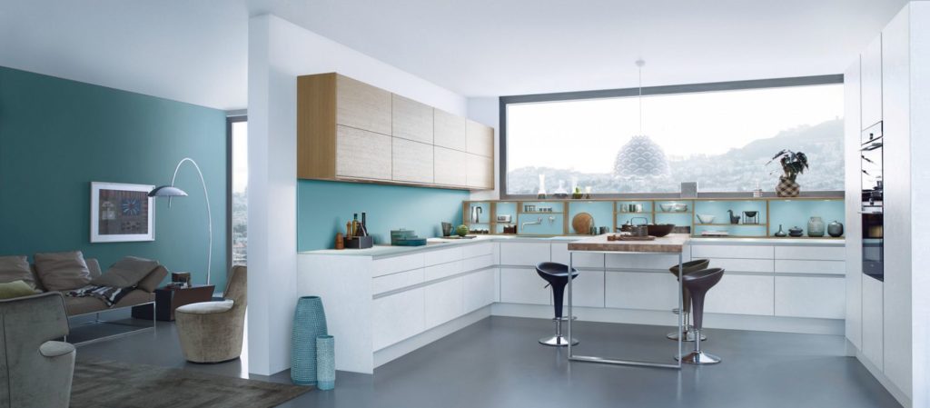 couleur Le Corbusier cuisine Leicht Wels Décoration Antibes